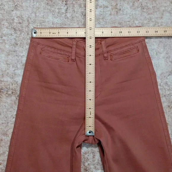 OAT New York High Rise Wide Leg Crop Jeans Womens Sz 25 - Picture 4 of 10